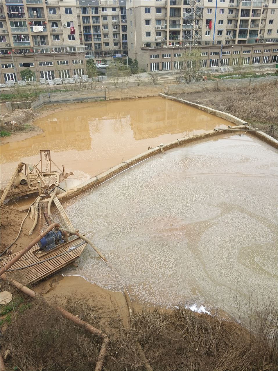 江干沉淀池淤泥清理-厂区废水池淤泥清淤