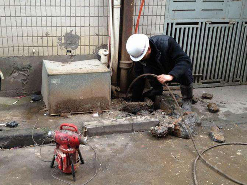 江干疏通下水道-洗菜池疏通